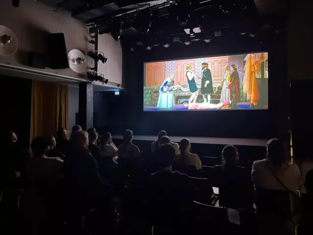 Tack till alla som kom och kollade på Cecilia Vasa med oss förra veckan! Det blev en trevlig kväll.

Det dracks punch (eller annan dryck) i pausen, vi dekorerade med affischer, filmnämnden var där och berättade om KTHs filmfestival och Filmklubben tog ett fint foto av vår fiskmås.